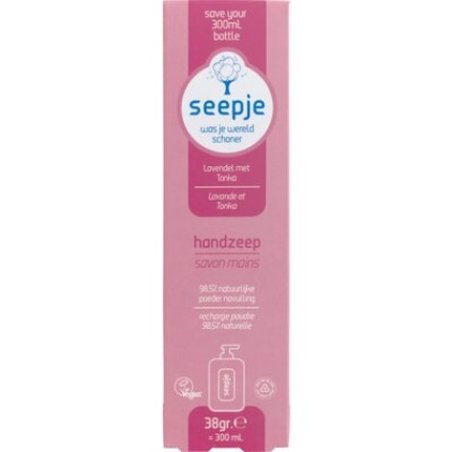 Seepje Hand Soap Lavender With Tonka Refill 38 G