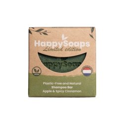 Happysoaps Shampoo Bar Apple & Cinnamon Spice