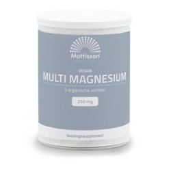 Mattisson Multi Magnesium Powder Vegan - Dietary Supplement