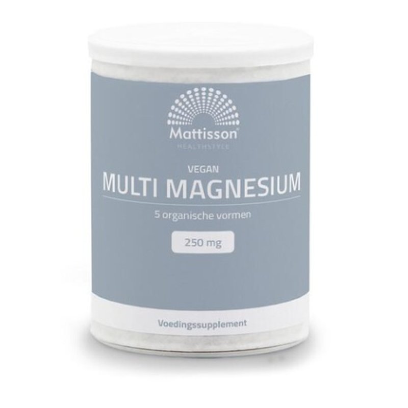 Mattisson Multi Magnesium Powder Vegan - Dietary Supplement