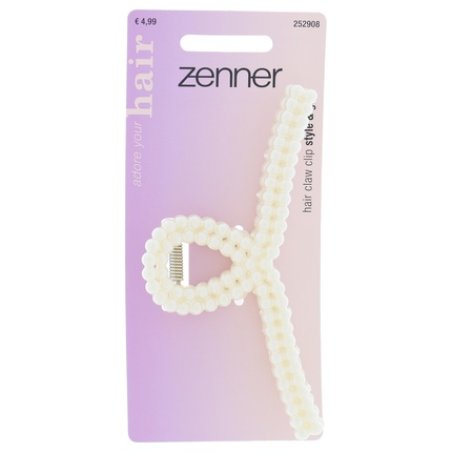 Zenner Hair Clip With Pearls 10 Cm