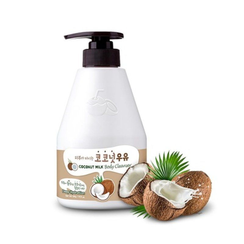 Welcos Kwailnara Coconut Milk Body Wash with Coconut Extract