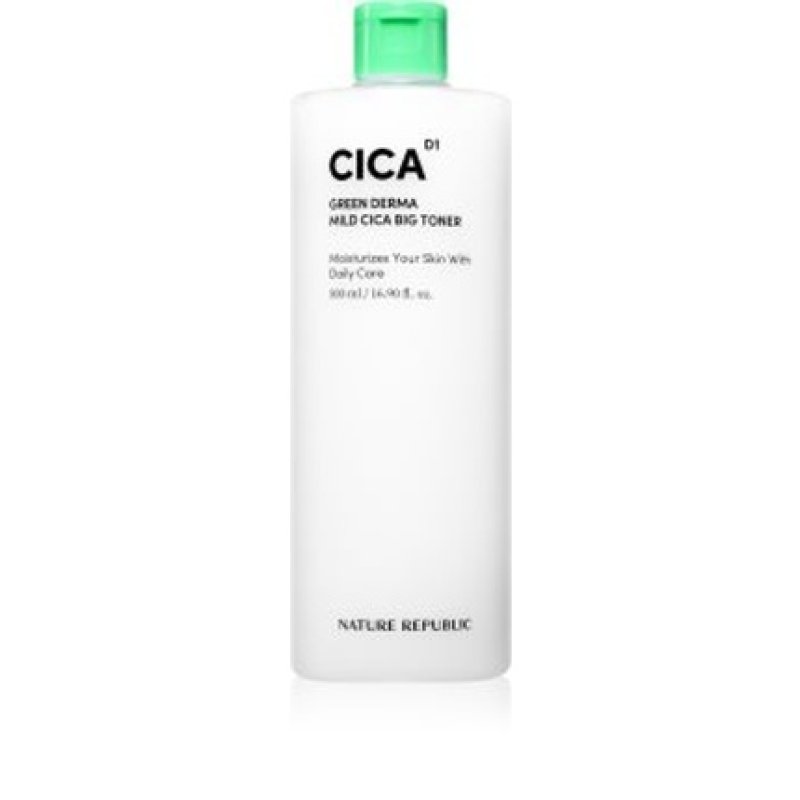 Nature Republic Green Derma Mild Cica Big Toner 500 Ml
