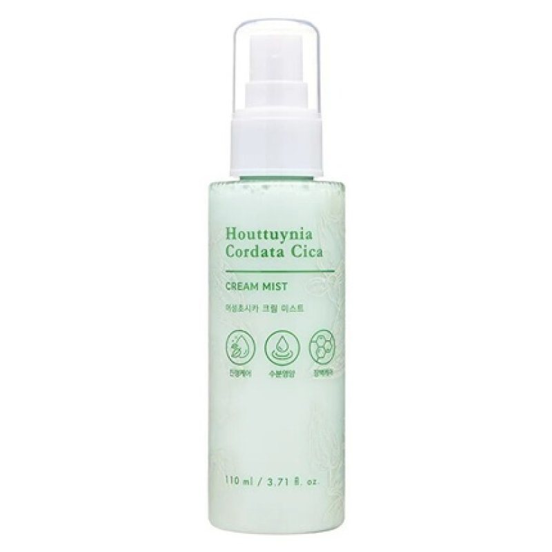 Tony Moly Houttuynia Cordata Cica Cream Mist 110 Ml For Irritated Skin