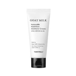 Tony Moly Goat Milk Naturalth Nutrition Moisture Cream - 80 Ml For Dry And Sensitive Skin