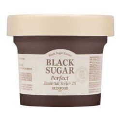 SKINFOOD Black Sugar Perfect Essential Scrub 210g/7.40oz - Pack of 2 Brand New