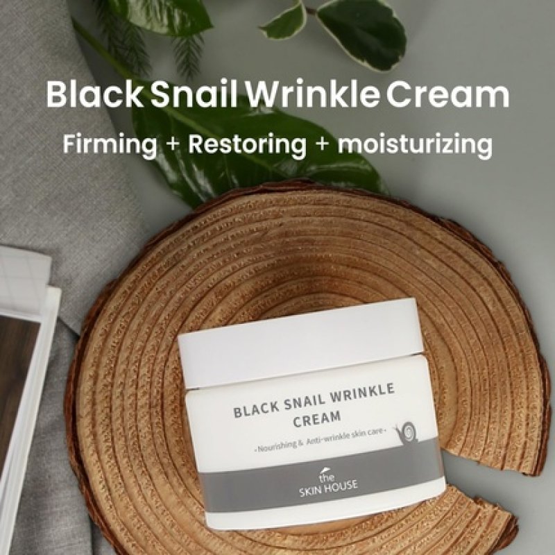 The Skin House Black Snail Anti-Wrinkle Cream 50ml Beauty Secret Article