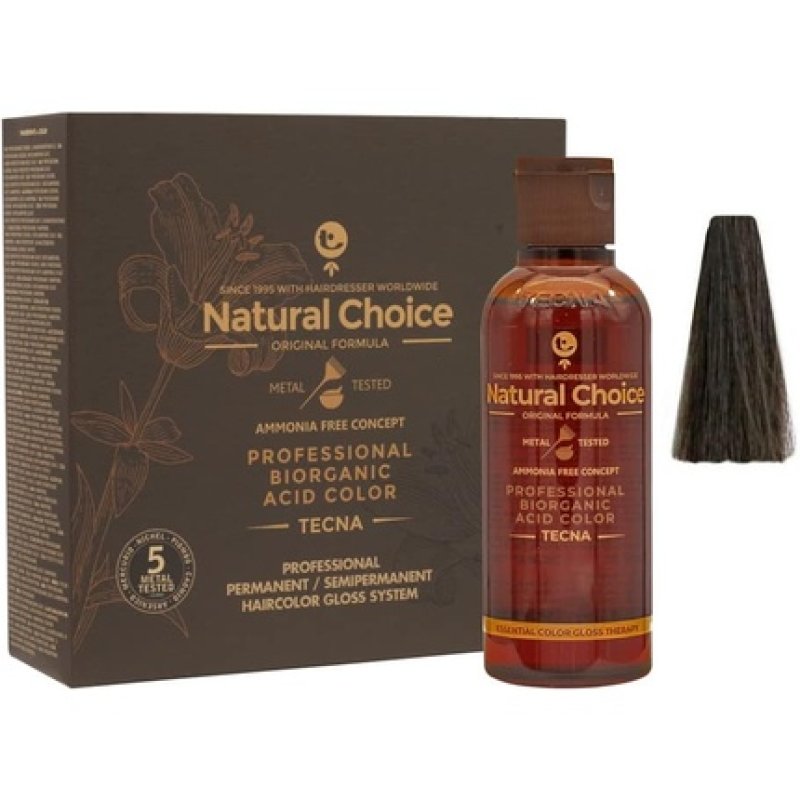 4.0 Castano Medio Tecna Ncc Biorganic Acid Color 3x130ml - Pack of 3