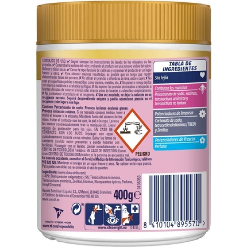 Polvo Oxi Advance White 400 Gr