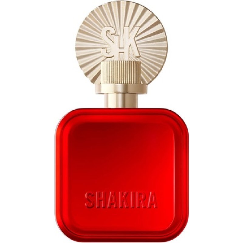 Shakira Perfumes ROJO Eau de Parfum For Women Long Lasting Powerful Sensual Charming Scent Floral Spicy Amber Notes