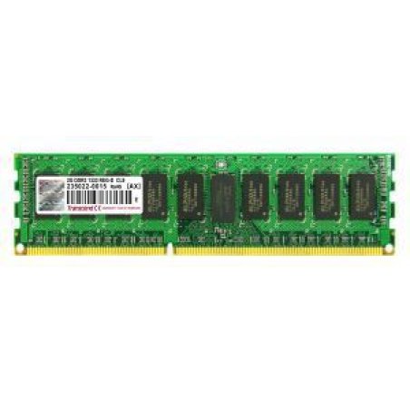 Transcend 8GB DDR3 module de mémoire 8 Go 1 x 8 Go ECC