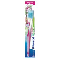 Pierrot ACTION TIP toothbrush Pink, White