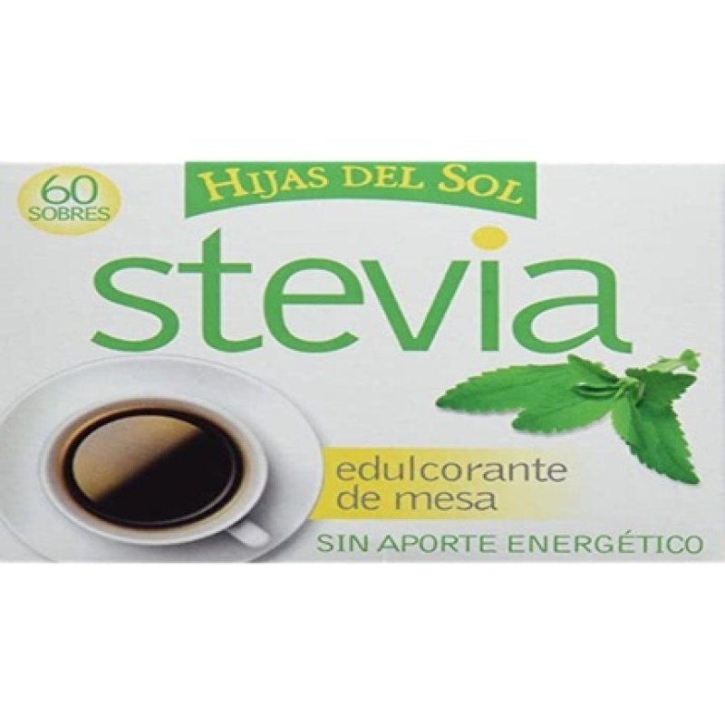Hijas Del Sol Stevia Sweetener 60 Envelopes