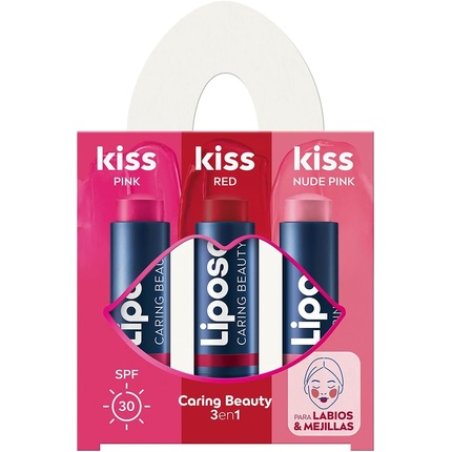 Liposan Caring Beauty 3 in 1 Lip Balm and Blush