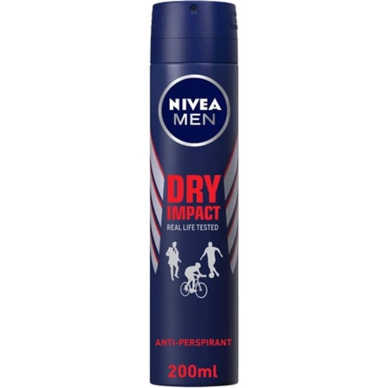 Nivea Men Dry Impact Deodorant 200ml