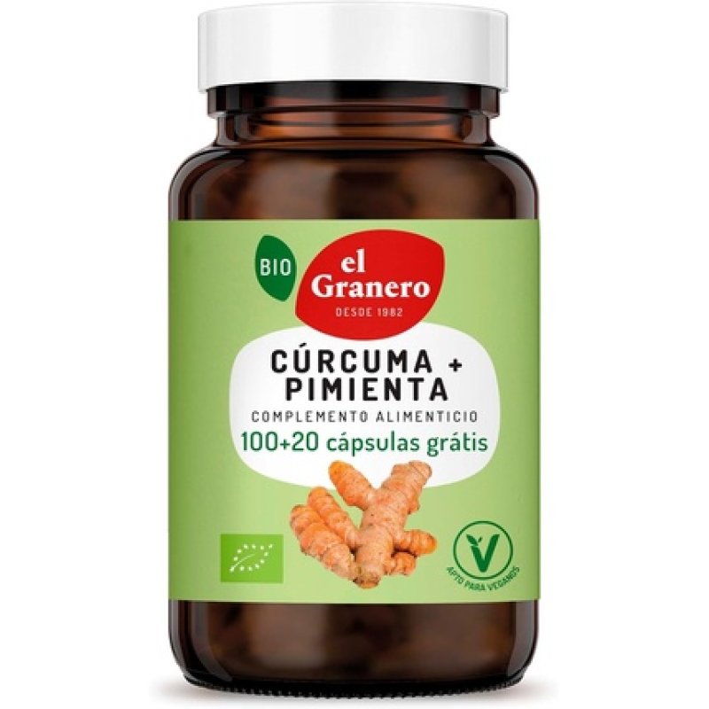 Granero S Curcumin Pepper Bio 440mg 20 Capsules