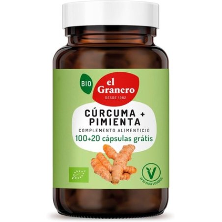 Granero S Curcumin Pepper Bio 440mg 20 Capsules