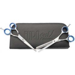 EUROstil Academy Case 2 Micro DENT Brillo Scissors