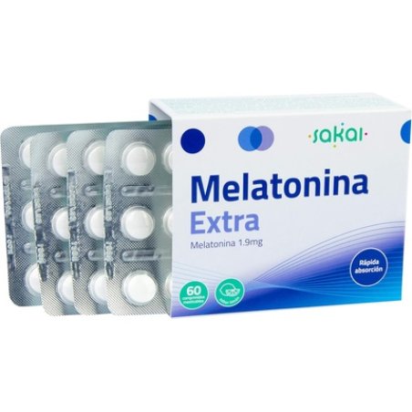 Extra Melatonin 1.9mg for Adults with Sleep Problems and Jet Lag