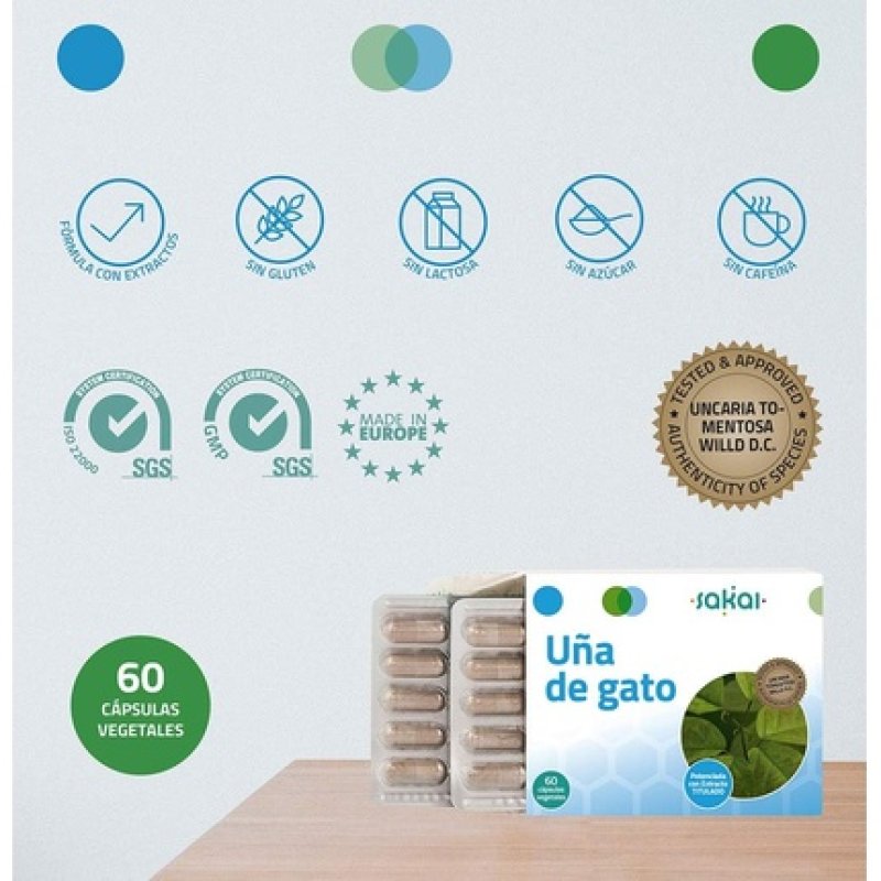 Uña de Gato 60 Capsules