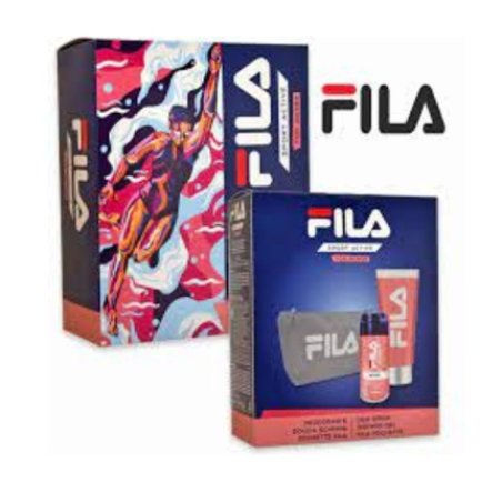 Fila 2024 Bravery Woman Deodorant Spray 150 Ml Bath Gel 200 Ml Pouch