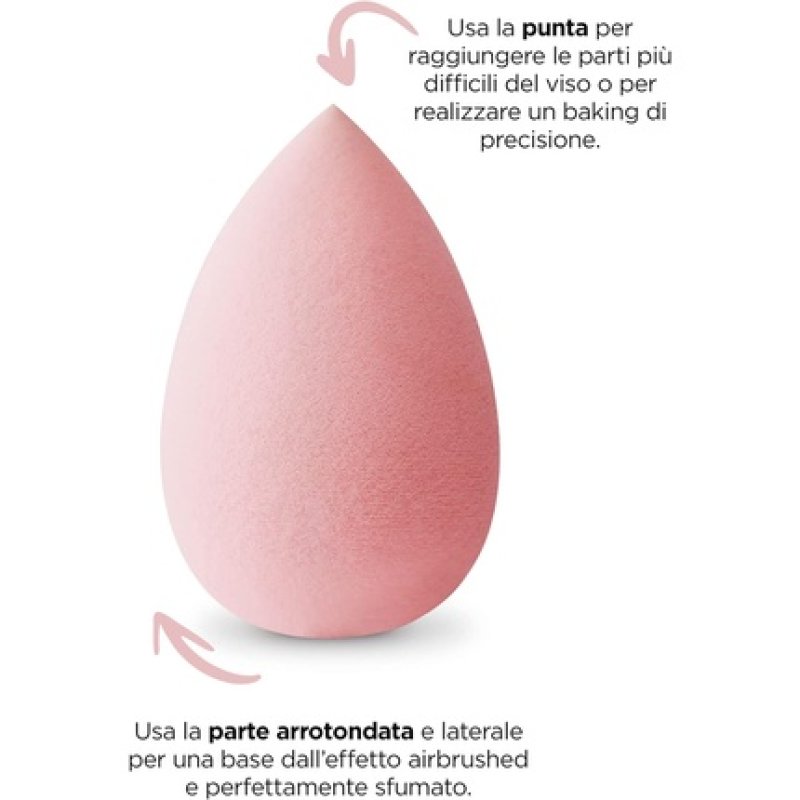 Nabla Smooth & Blend Makeup Sponge Face Sponge for Concealer, Foundation and Powder