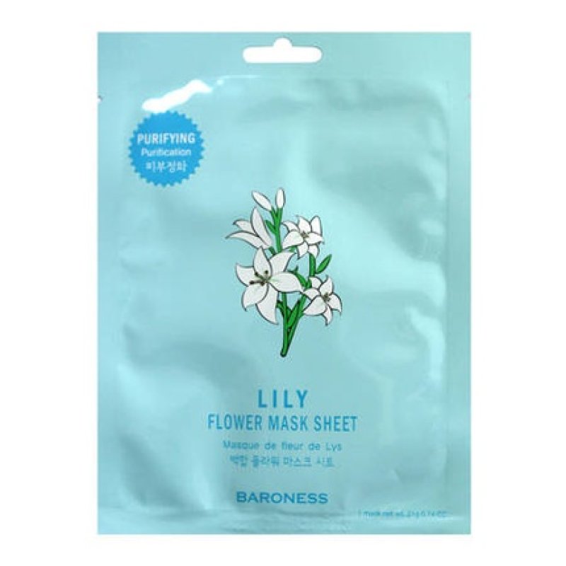 Baroness Lilly Flower Mask Sheet - 21 G