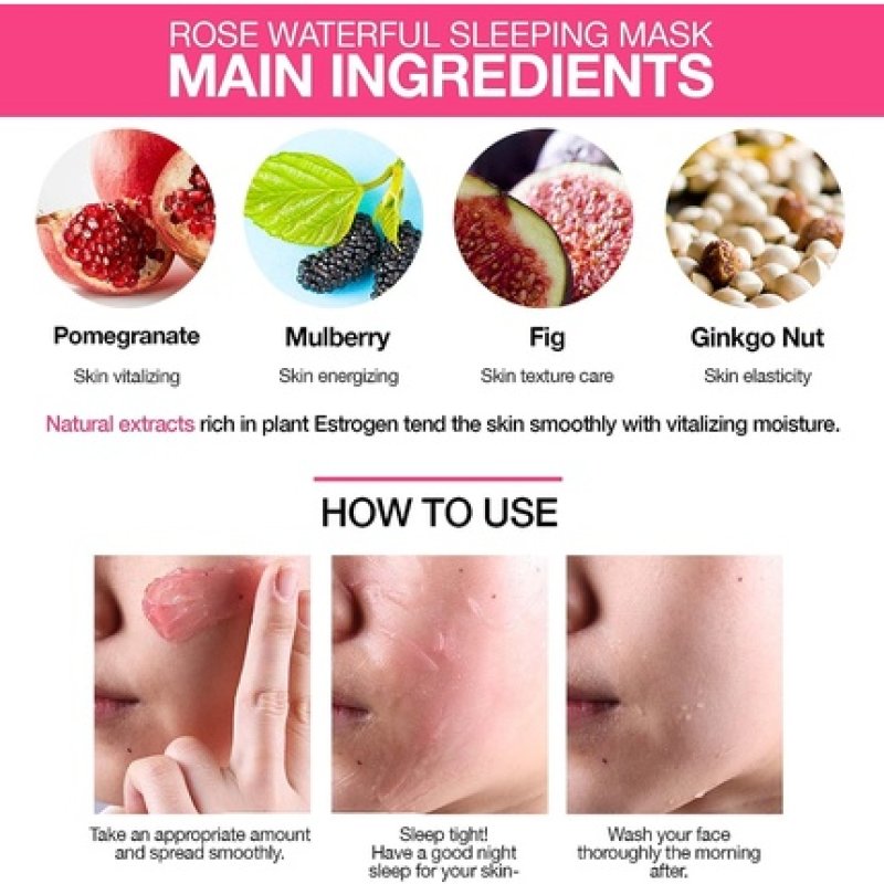 Skin79 Rose Waterfull Sleeping Mask 100ml