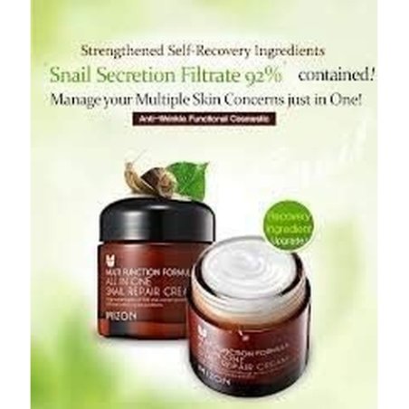 Mizon All in One Snail Repair Cream 35ml Anti Wrinkle Multi Function Formula