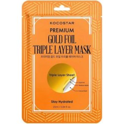 Vican Kocostar Premium Gold Foil Triple Layer Mask - 25ml