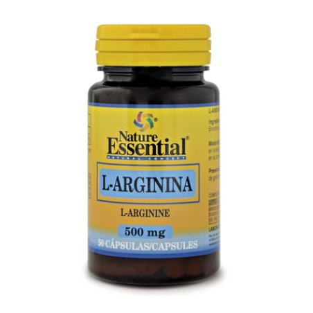 Nature Ess L-Arginina 500 Mg 50 Caps