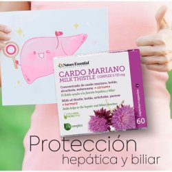 Milk Thistle Concentrated Supplement 60 Capsules - Boldo and Artichoke