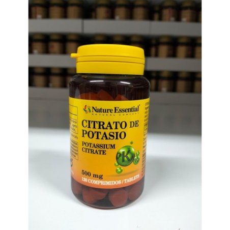 Nature Essential Potassium Citrate 500mg 120 Tablets for Optimal Mineral Balance