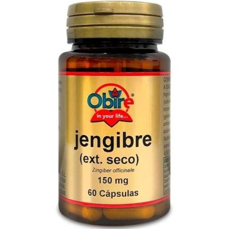 Obire Dry Ginger Extract 150mg 60 Capsules