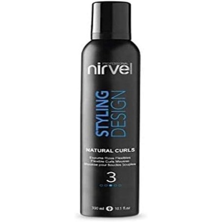 Nirvel Styling Design Foam Natural Curls 300ml - Pack of 3