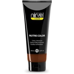 Nirvel NUTRE COLOR Brown 200ml Temporary Staining Professional Mask Intense Nutrition and Brightness
