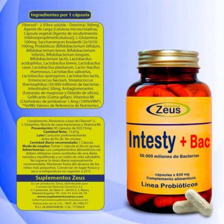 Intesty Bac Helps Balance and Regulate Intestinal Microbiota