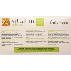 Plameca Vittal In Adults with Fresh Royal Jelly, Vitamin C and Hawthorn