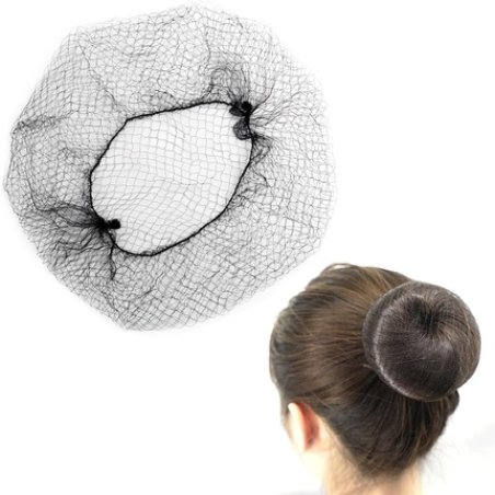 BIFULL Netty Gray Invisible Hair Net Black Standard