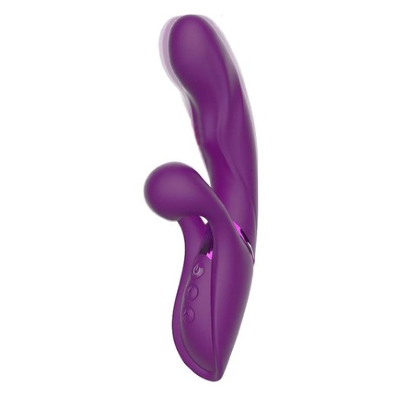 Engily Ross Multifunctional Silicone Vibrator For Strong Stimulation Of Clitoris And Vagina Purple