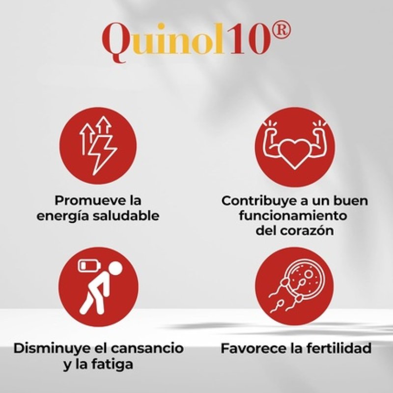Quinol 10 Ubiquinol 60 Softgels 100mg