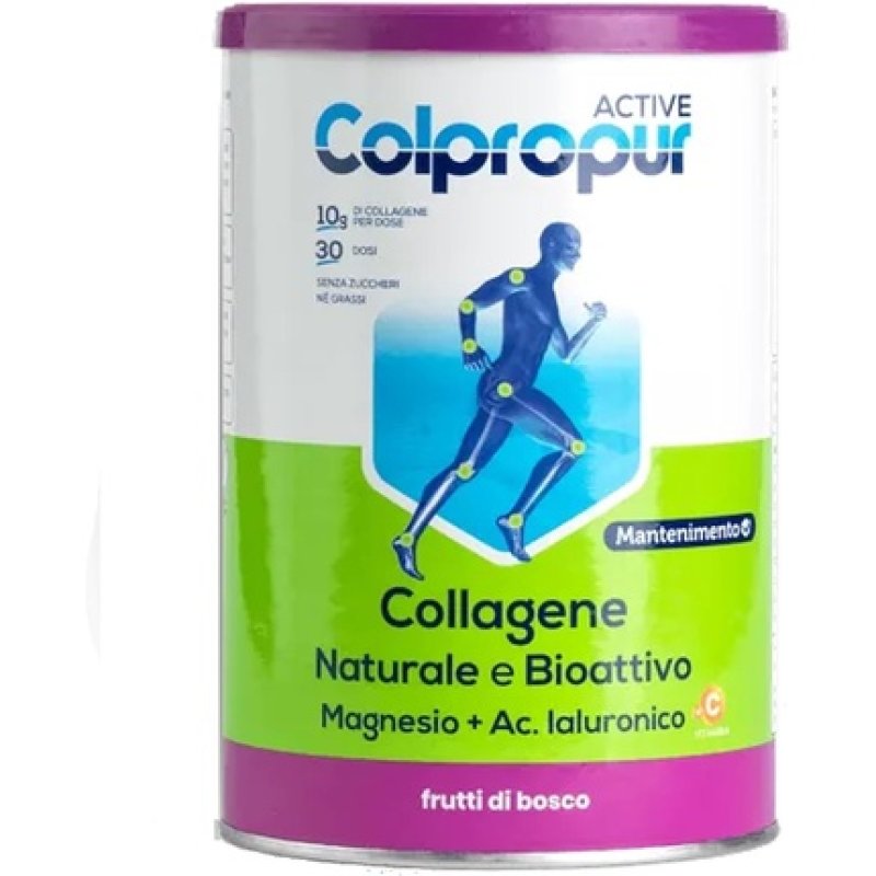 Colpropur Active Collagen Dietary Supplement Berry Flavor 345g