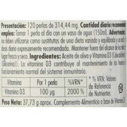 Vitad3 5000 Iu 120 Pearls