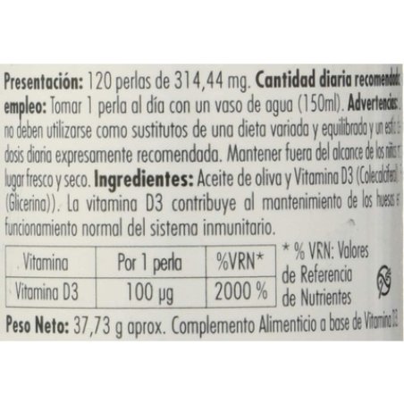 Vitad3 5000 Iu 120 Pearls