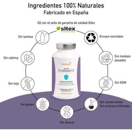 Salengei Active Omega 3 Immunity 60 Pearls