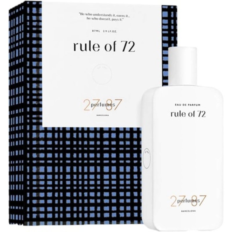 Eau De Parfum 27 87 Rule Of 72 87ml