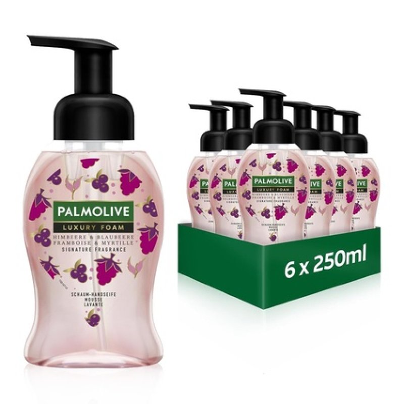 Palmolive Luxury Foam Raspberry & Blueberry Soap 250ml