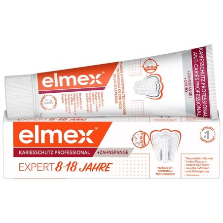 Elmex Toothpaste Cavity Protection Professional Braces 75ml