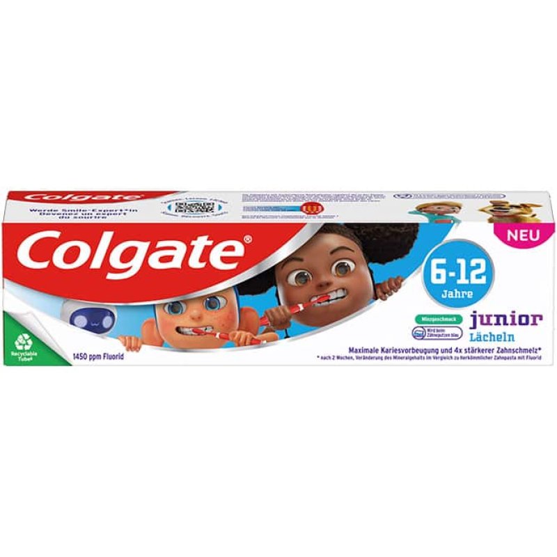Colgate Junior Toothpaste 6-12 75ml by Colgate