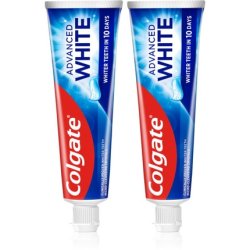 Colgate Advanced White Whitening Anti-Stain Toothpaste 2x75 ml